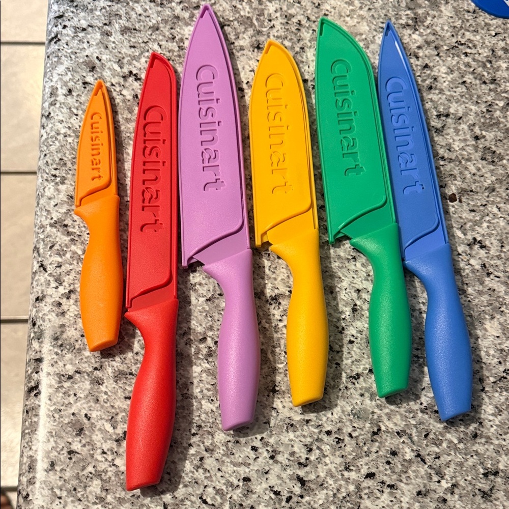 Cuisinart Vibrant 12pc Knife Set (with Sheaths)